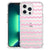 iPhone 13 Pro Max Doorzichtige Silicone Hoesje Waves Roze - B2C Telecom