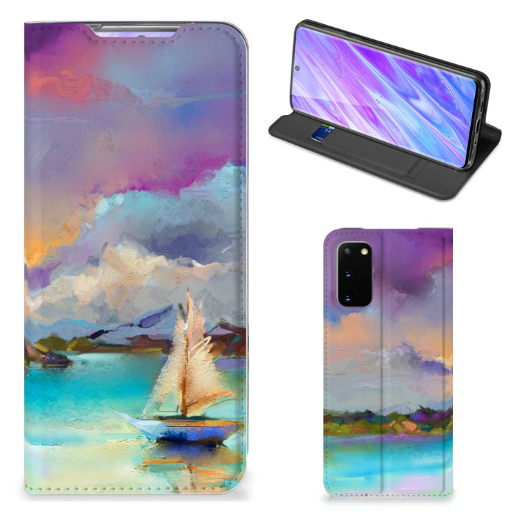 Bookcase Samsung Galaxy S20 Boat