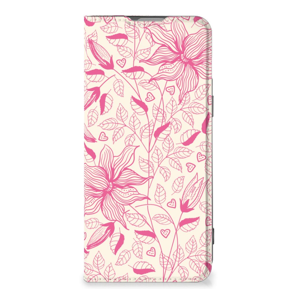 OnePlus Nord 2T Smart Cover Pink Flowers - B2C Telecom
