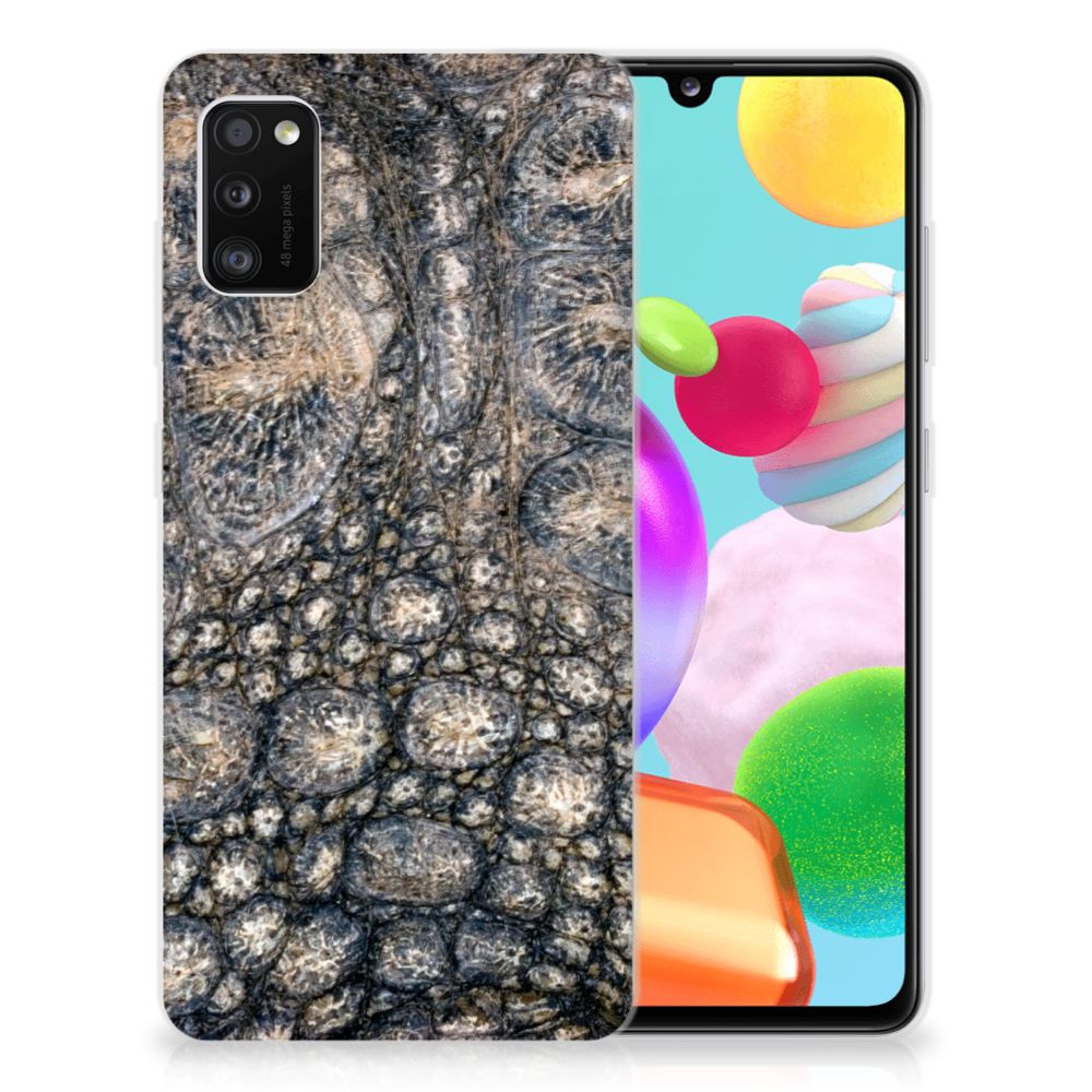 Samsung Galaxy A41 TPU Hoesje Krokodillenprint B2C Telecom