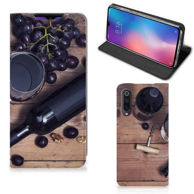 Xiaomi Mi 9 Flip Style Cover Wijn