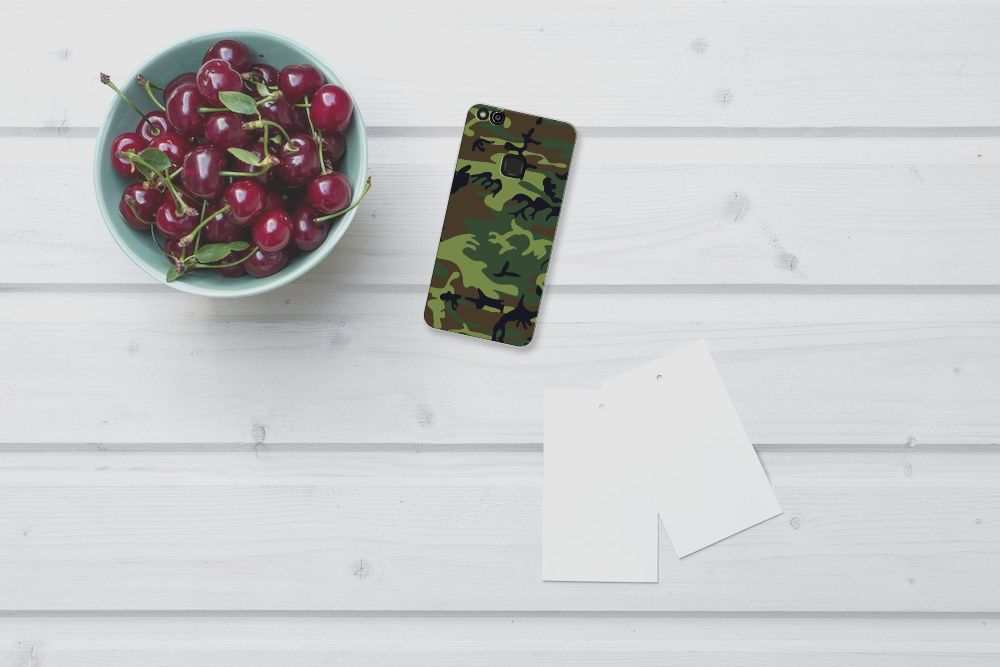 Huawei P10 Lite TPU bumper Army Dark