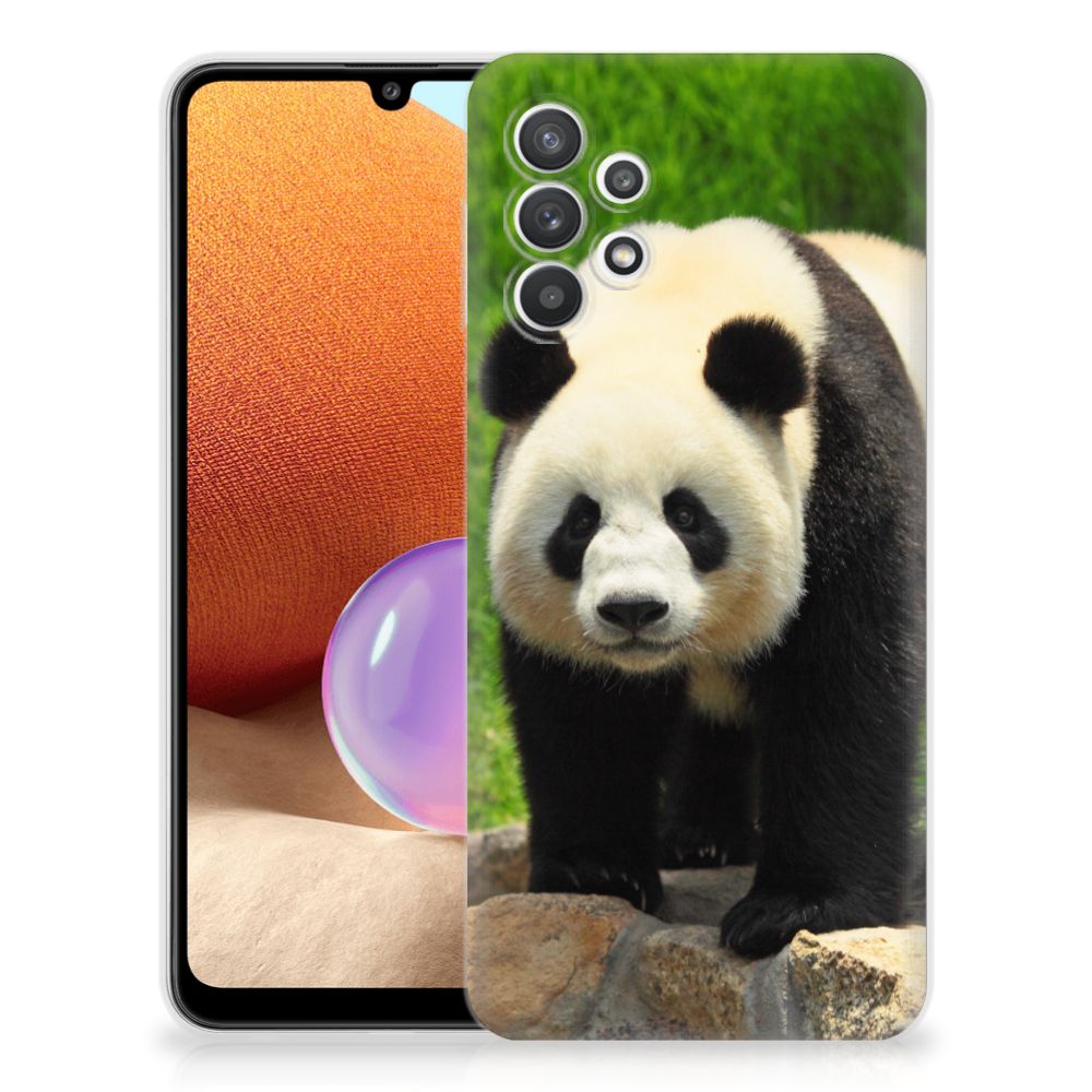 Samsung Galaxy A32 4G | A32 5G Enterprise Editie TPU Hoesje Panda
