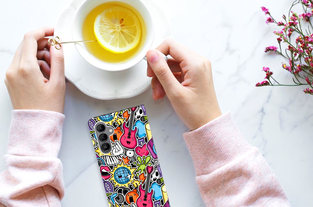 Samsung Galaxy A34 Hippe Standcase Punk Rock - B2C Telecom
