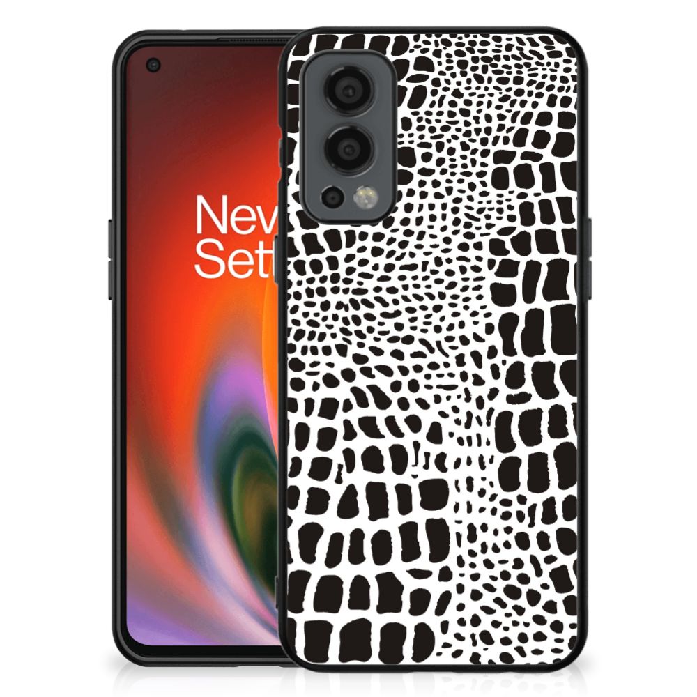 OnePlus Nord 2 Dierenprint Telefoonhoesje Slangenprint