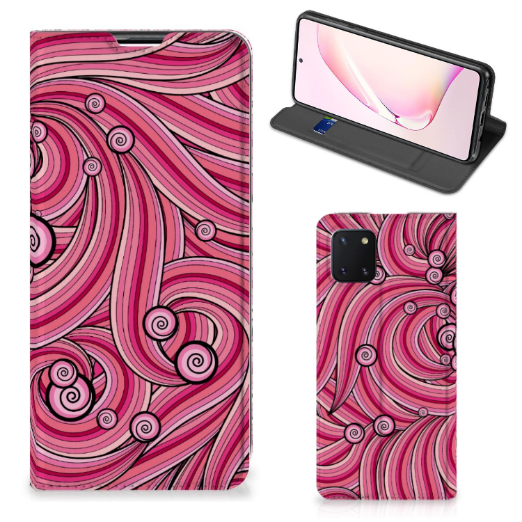 Samsung Galaxy Note 10 Lite Bookcase Swirl Pink - B2C Telecom