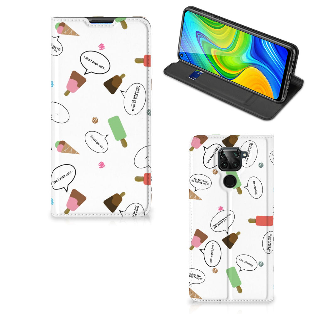 Xiaomi Redmi Note 9 Flip Style Cover IJsjes