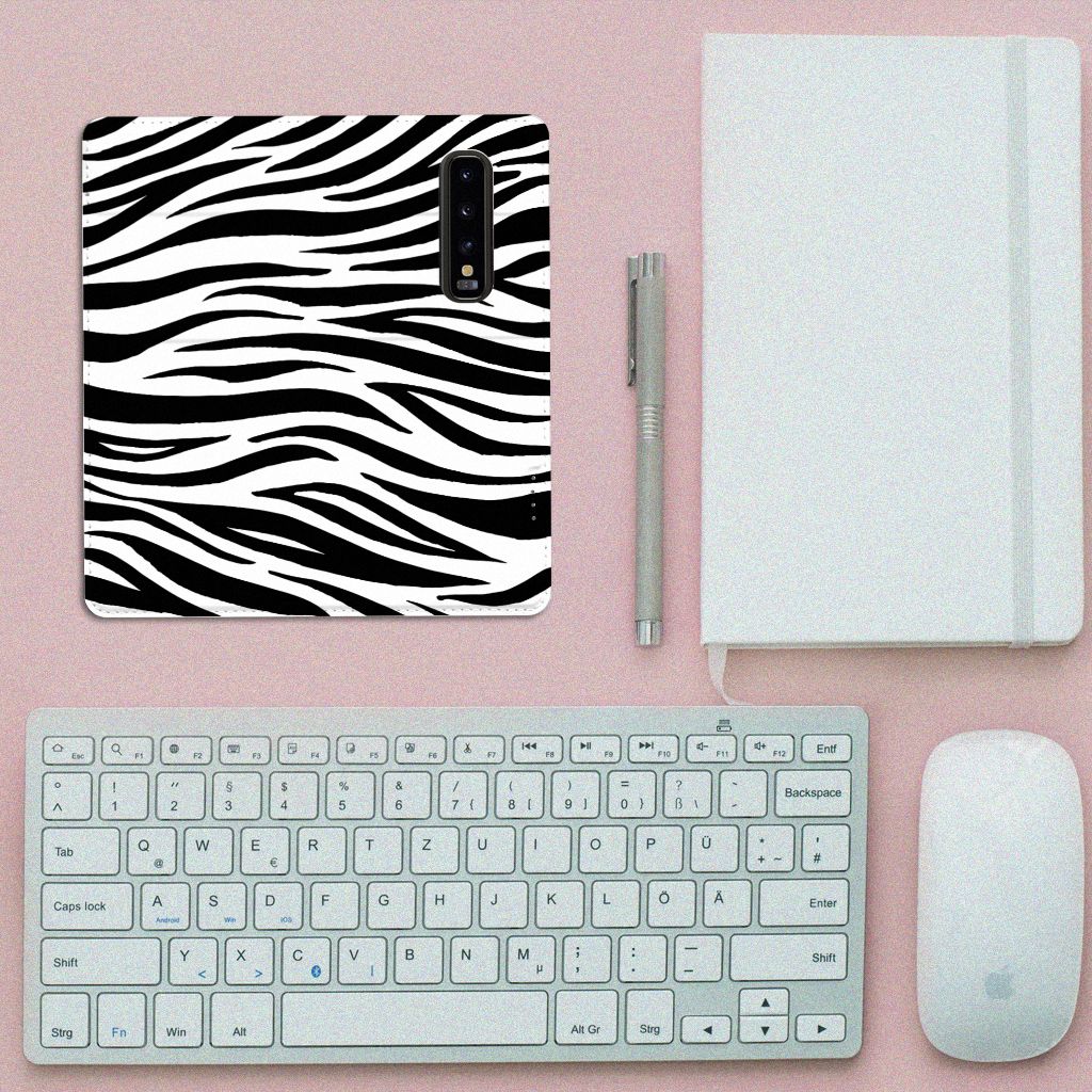 Samsung Galaxy S10 Hoesje maken Zebra