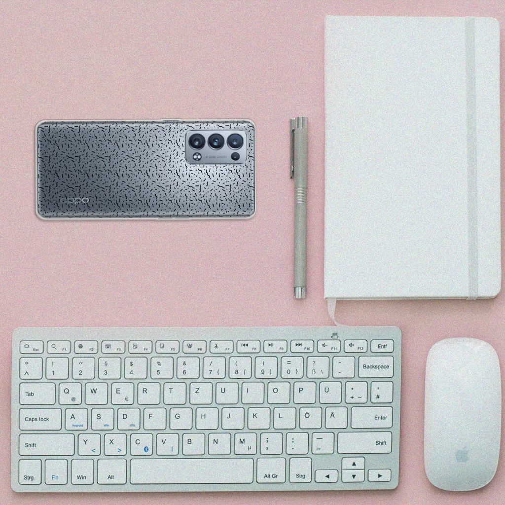 OPPO Reno 6 Pro Plus 5G TPU bumper Stripes Dots B2C Telecom