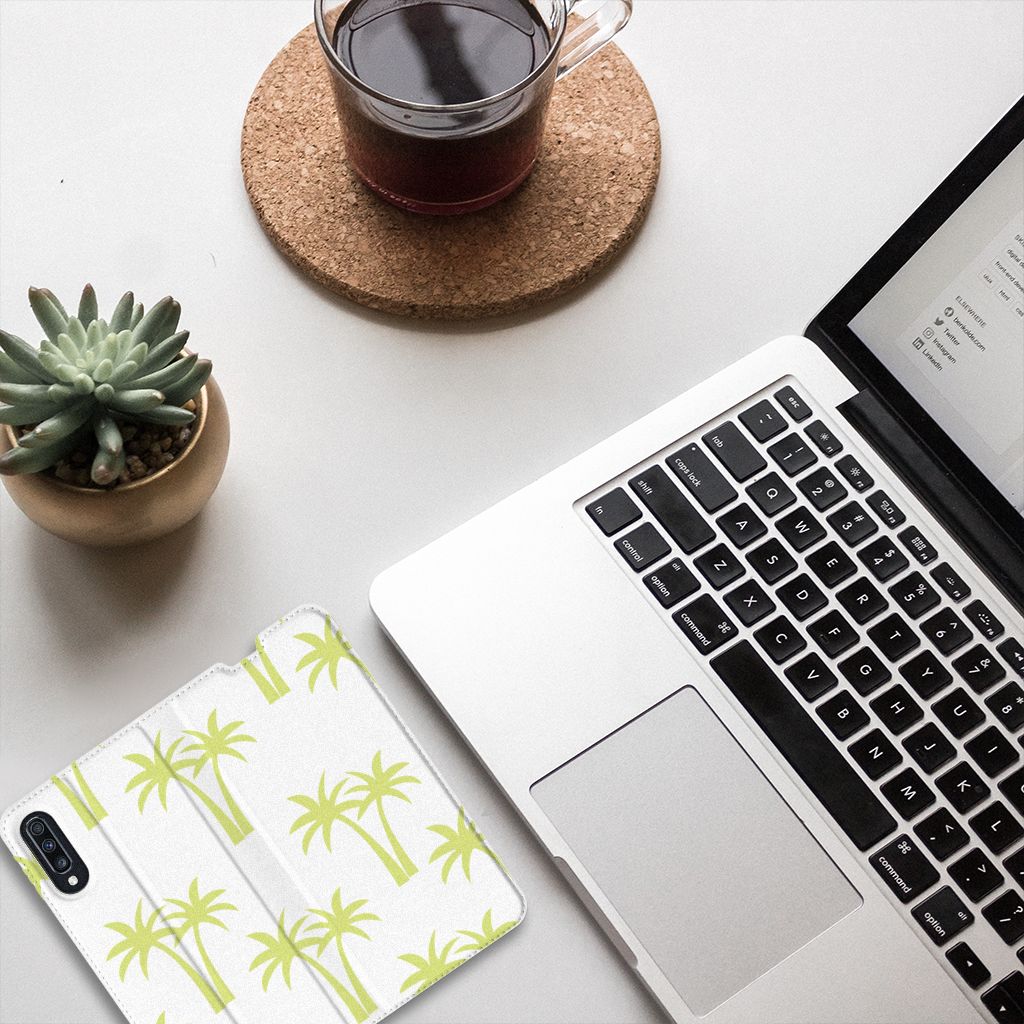 Samsung Galaxy A70 Smart Cover Palmtrees