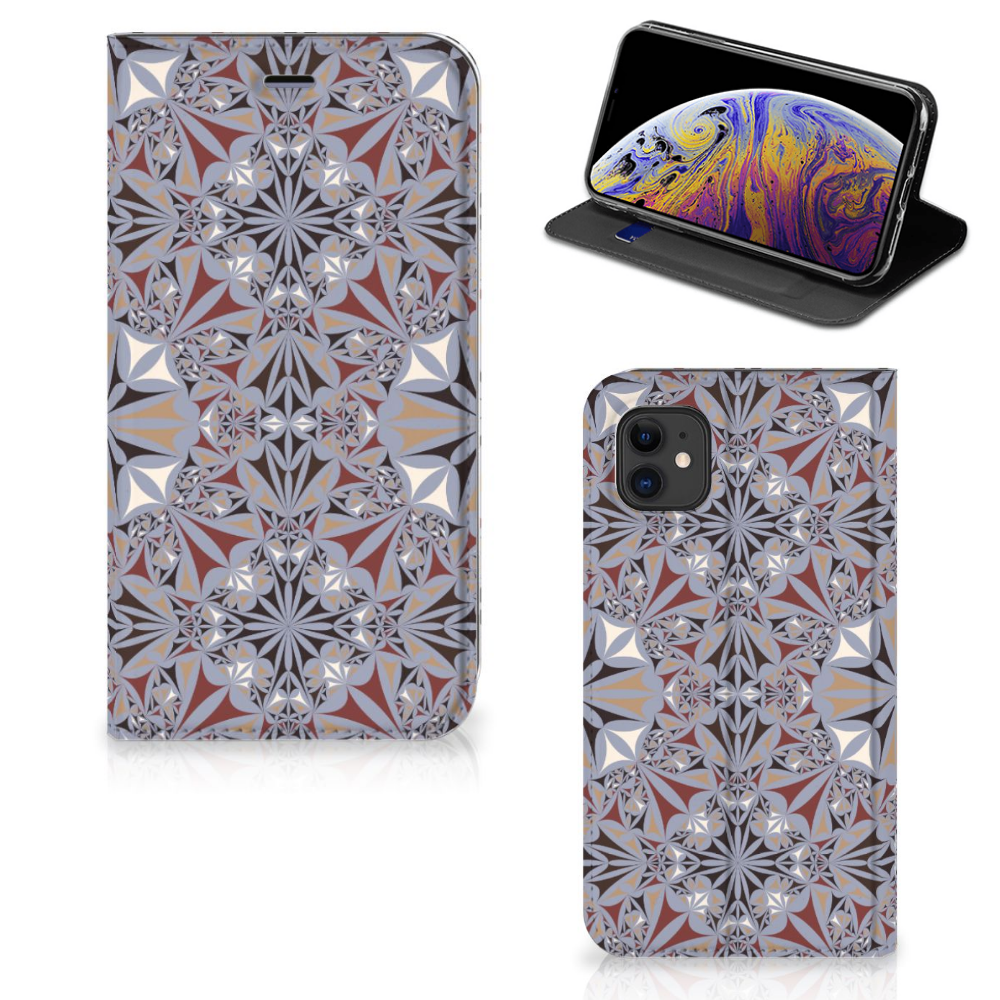Apple iPhone 11 Standcase Flower Tiles