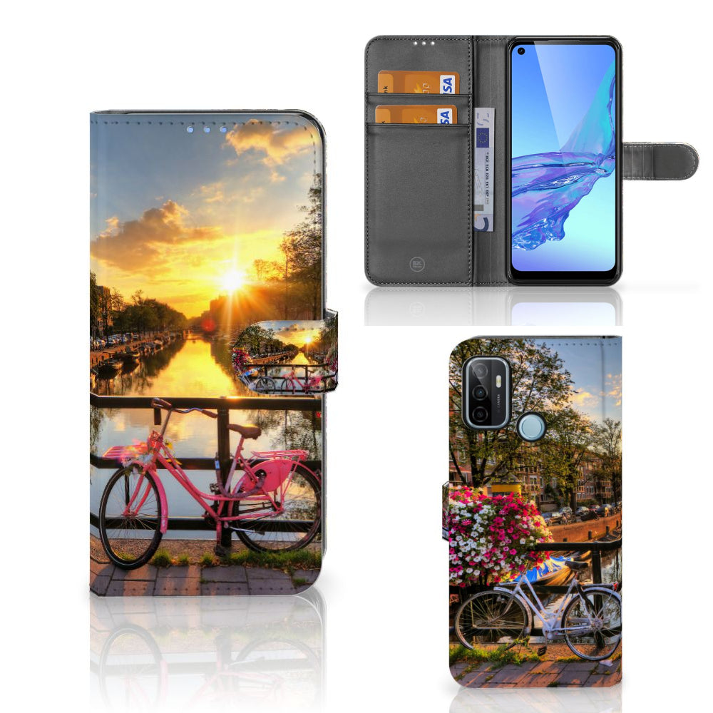 OPPO A53 | OPPO A53s Flip Cover Amsterdamse Grachten