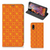 Samsung Xcover Pro Hoesje met Magneet Batik Oranje - B2C Telecom