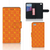 Huawei Ascend P8 Lite Telefoon Hoesje Batik Oranje