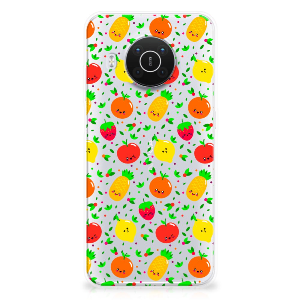 Nokia X10 | X20 Siliconen Case Fruits