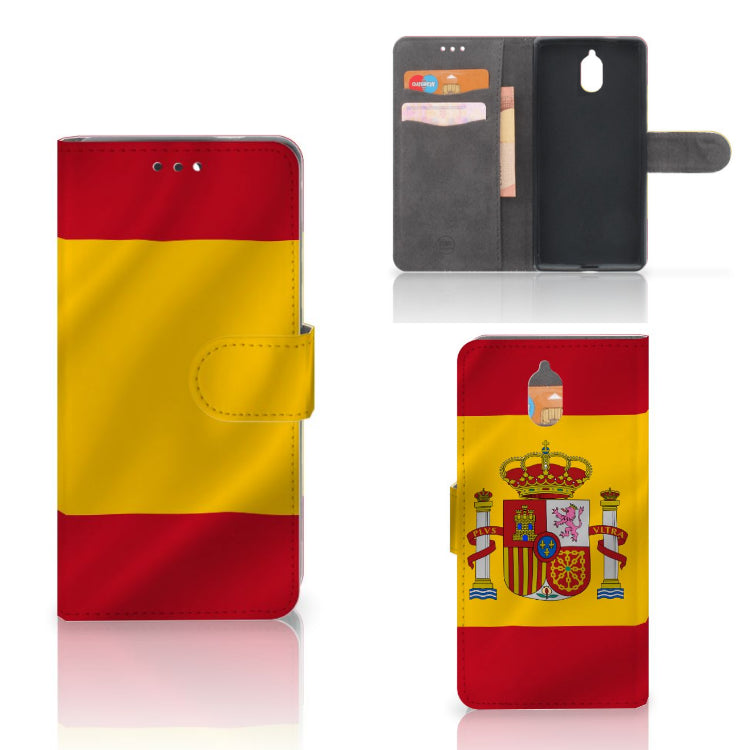 Nokia 3.1 (2018) Bookstyle Case Spanje