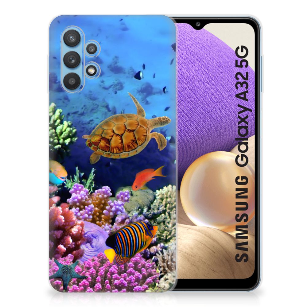 Samsung Galaxy A32 5G TPU Hoesje Vissen B2C Telecom