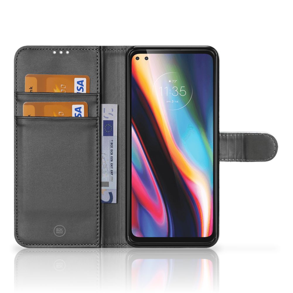 Hoesje Motorola Moto G 5G Plus Painting Grey