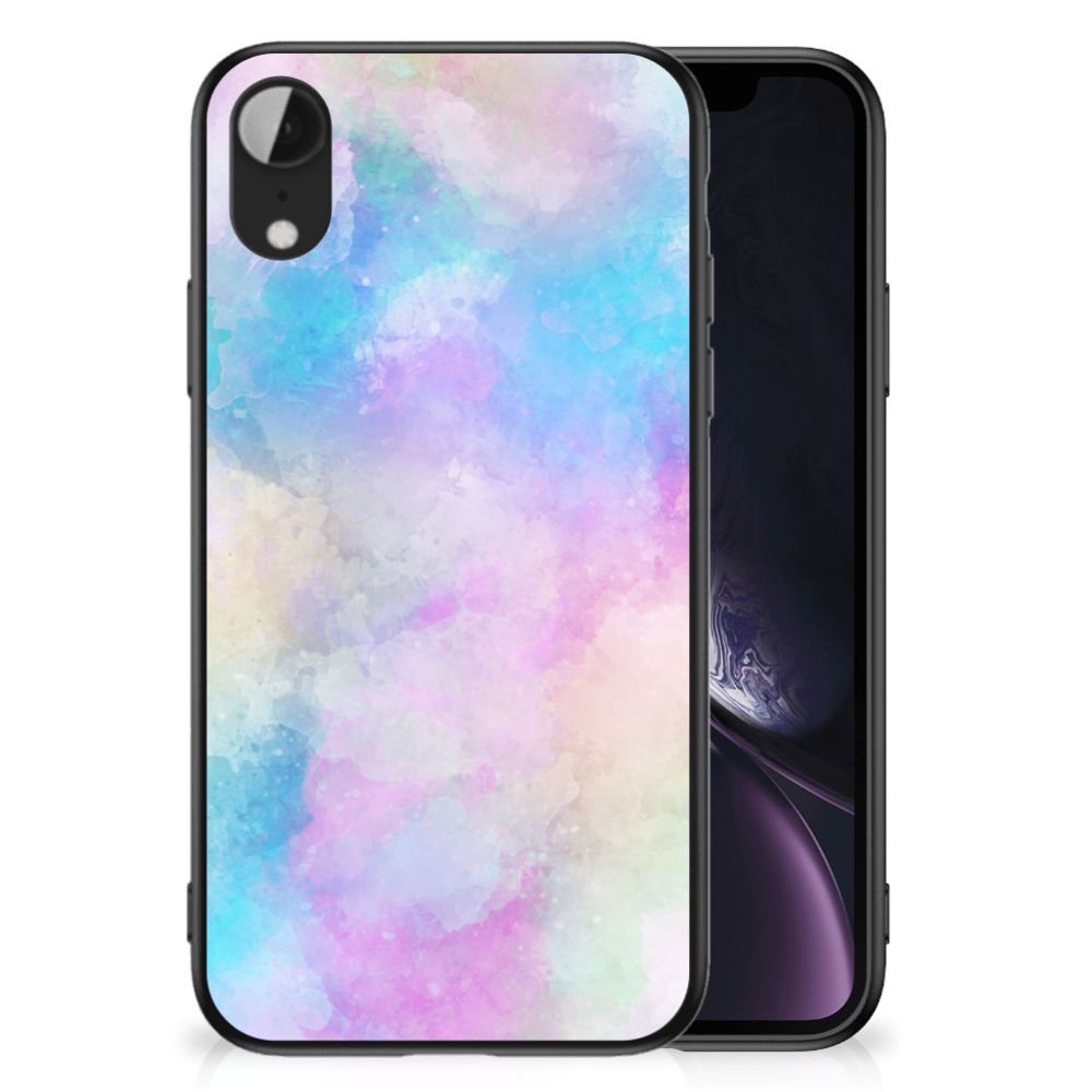 Kleurrijke Telefoonhoesje Apple iPhone XR Watercolor Light