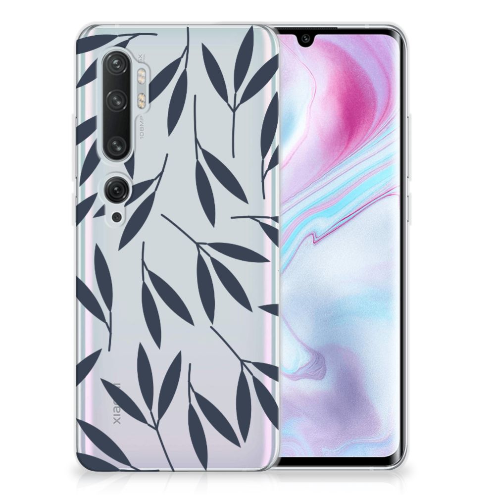 Xiaomi Mi Note 10 Pro TPU Case Leaves Blue B2C Telecom