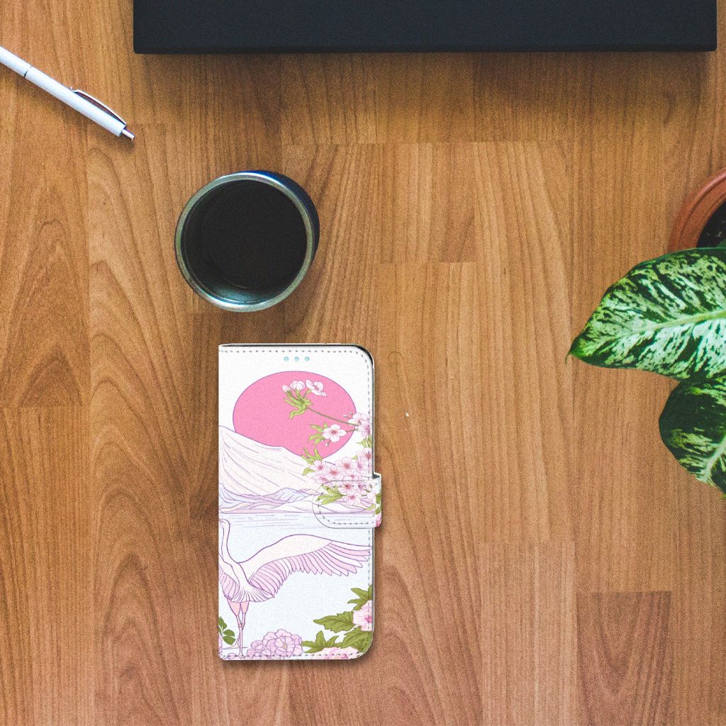 OPPO A76 | A96 Telefoonhoesje met Pasjes Bird Standing