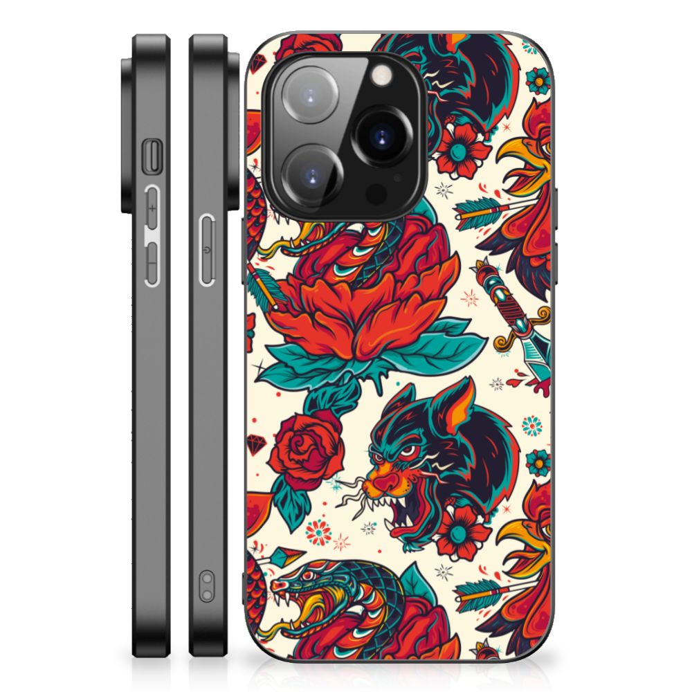 Silicone Back Case voor iPhone 14 Pro Old Skool B2C Telecom