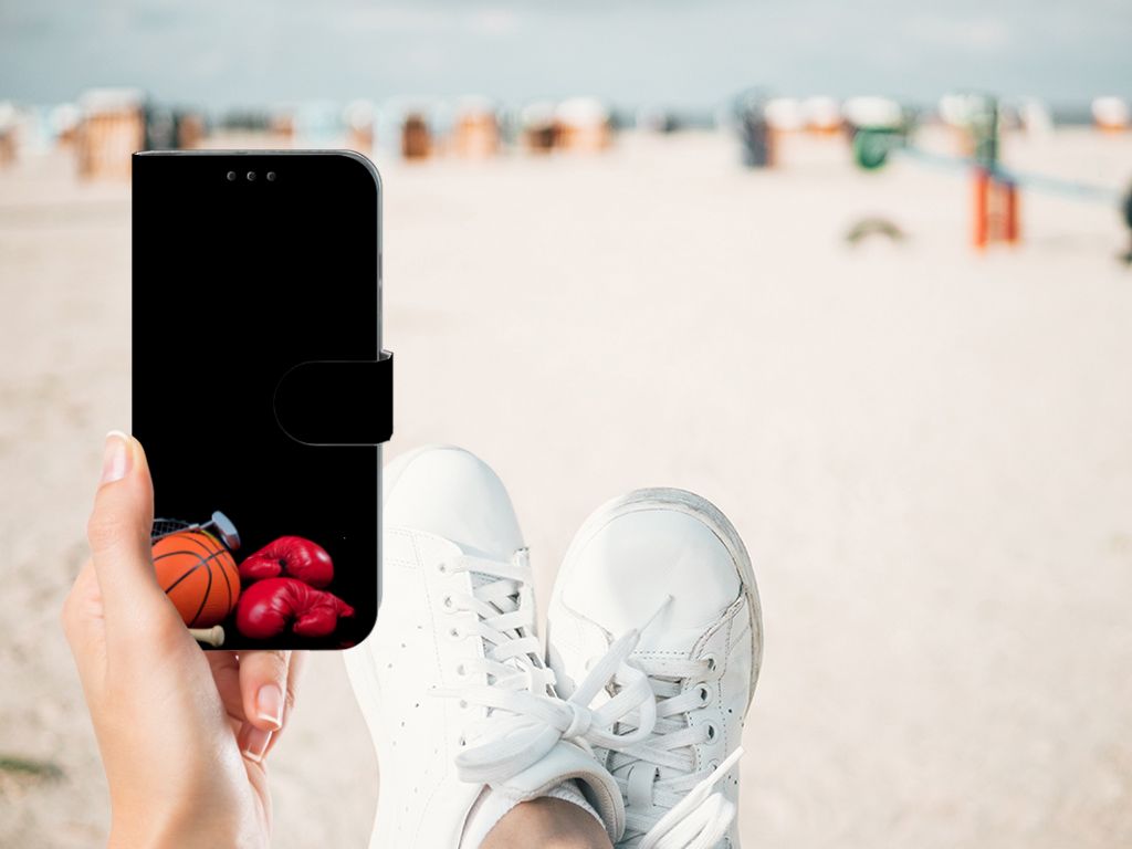 Honor 10 Lite Wallet Case met Pasjes Sports