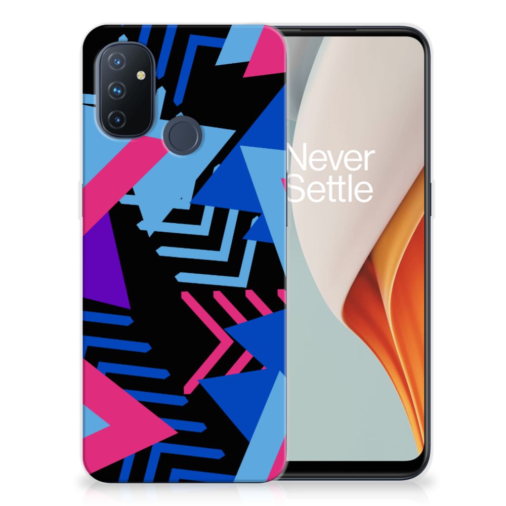 OnePlus Nord N100 TPU Hoesje Funky Triangle B2C Telecom