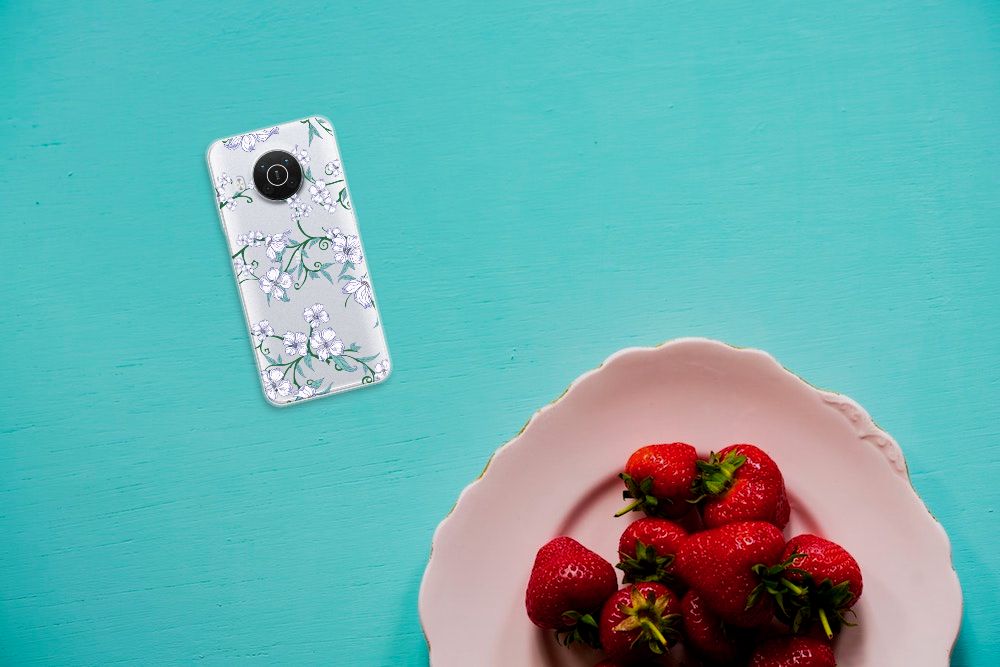 Nokia X10 | X20 Uniek TPU Case Blossom White B2C Telecom
