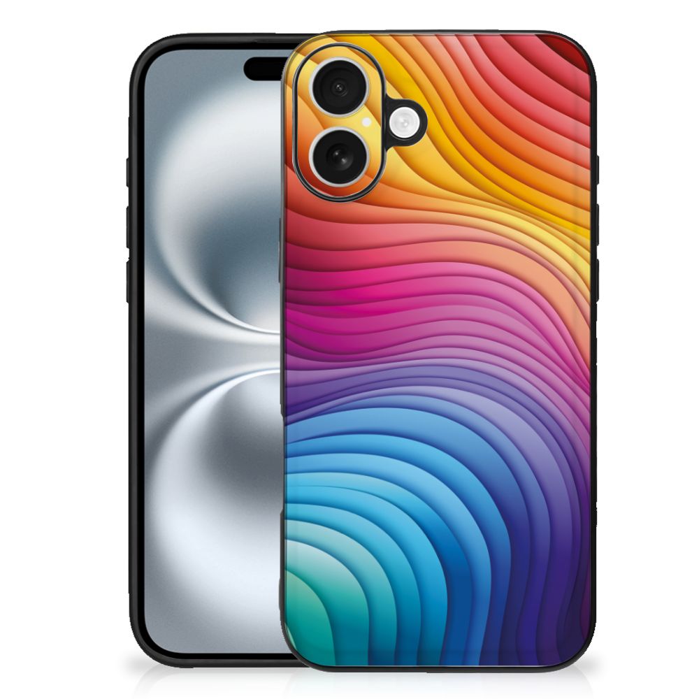 Backcover voor iPhone 16 Plus Regenboog