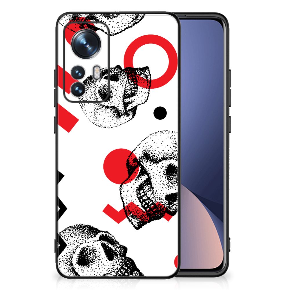Telefoonhoesje Xiaomi 12 | 12X Skull Red