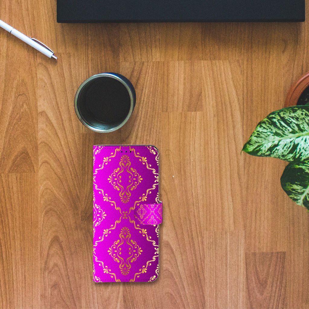 Wallet Case Sony Xperia 1 IV Barok Roze