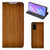 Samsung Galaxy S20 Book Wallet Case Donker Hout