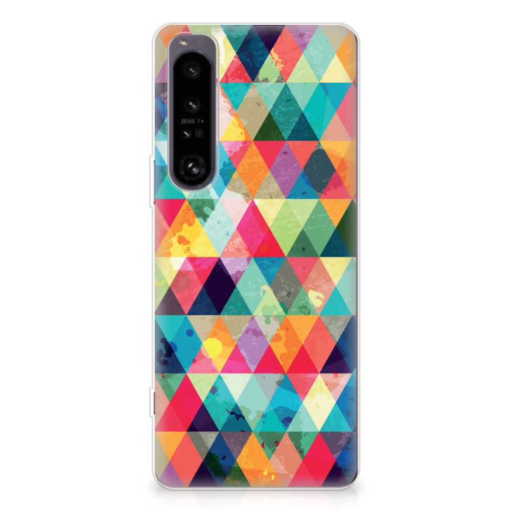 Sony Xperia 1 IV TPU bumper Geruit B2C Telecom