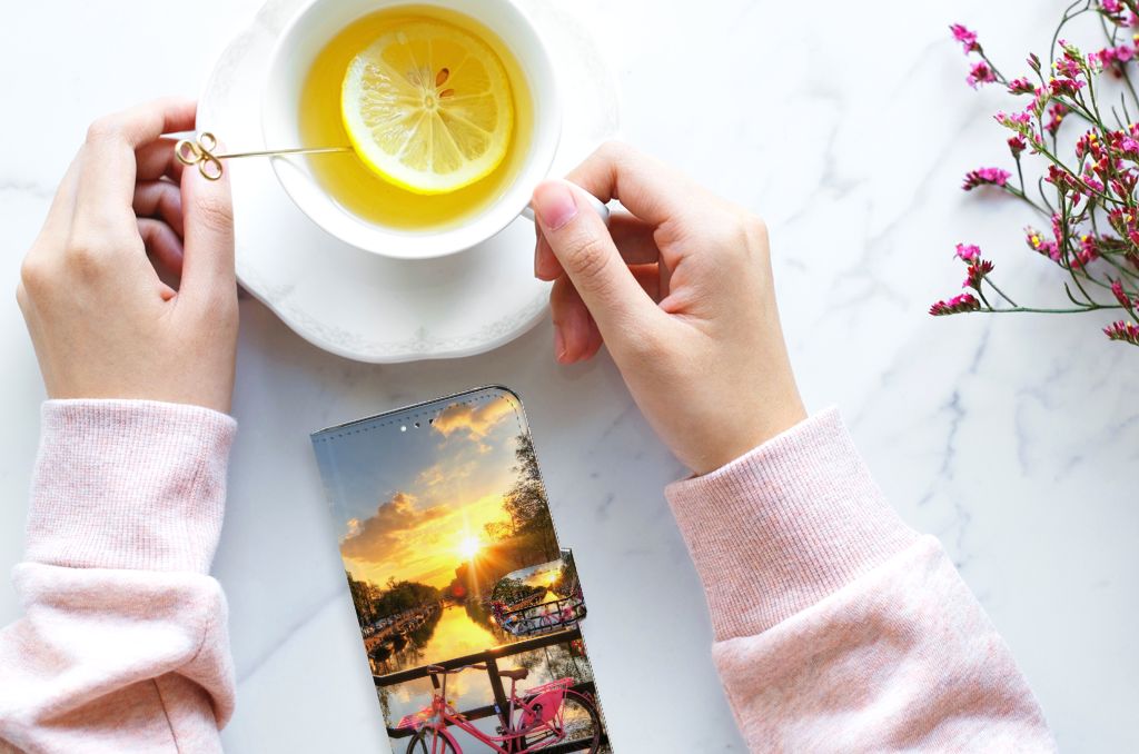 Samsung Galaxy A12 Flip Cover Amsterdamse Grachten