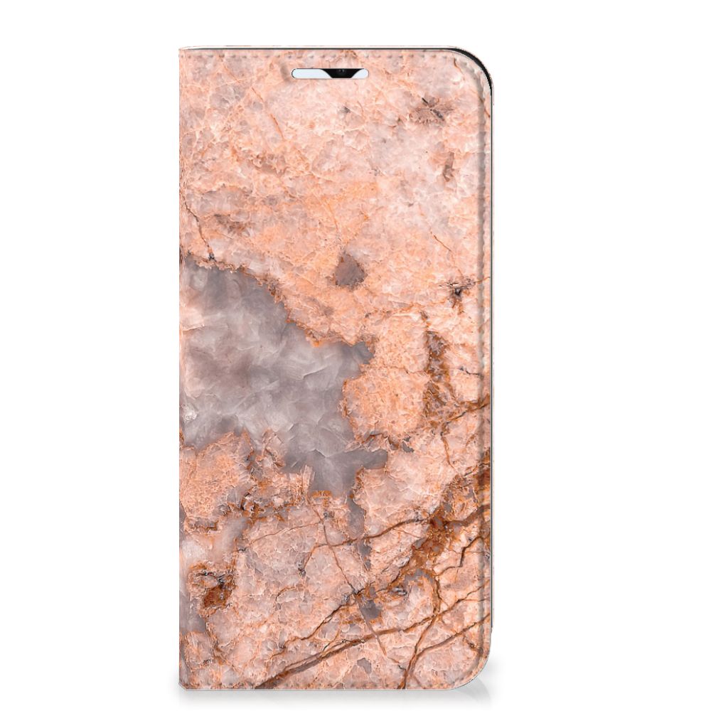Samsung Galaxy A23 Standcase Marmer Oranje - B2C Telecom