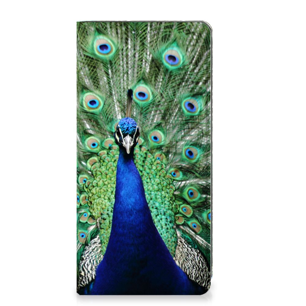 OPPO A57 | A57s | A77 4G Hoesje maken Pauw - B2C Telecom