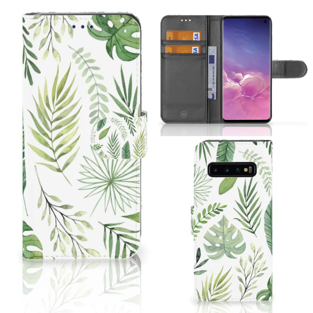 Samsung Galaxy S10 Hoesje Leaves