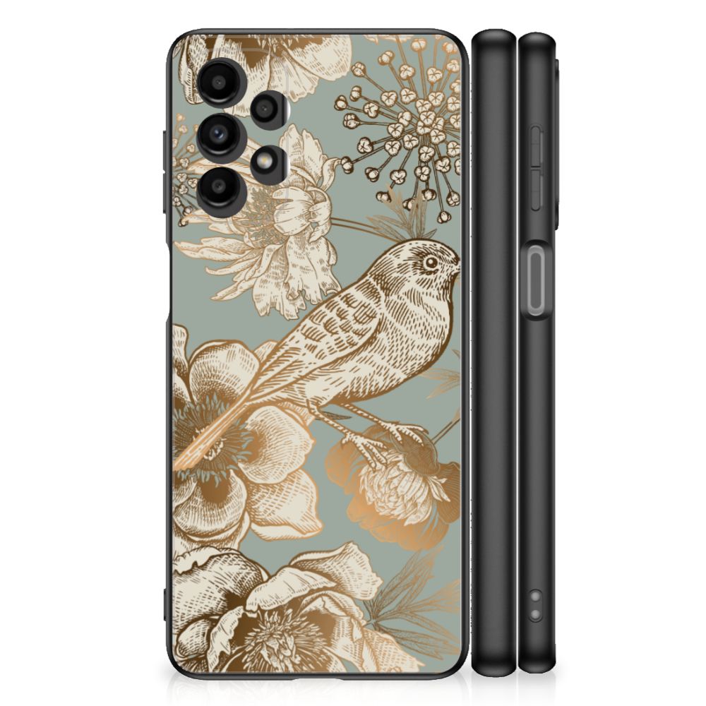 Dierenprint Telefoonhoesje voor Samsung Galaxy A13 4G Pink Peacock B2C Telecom
