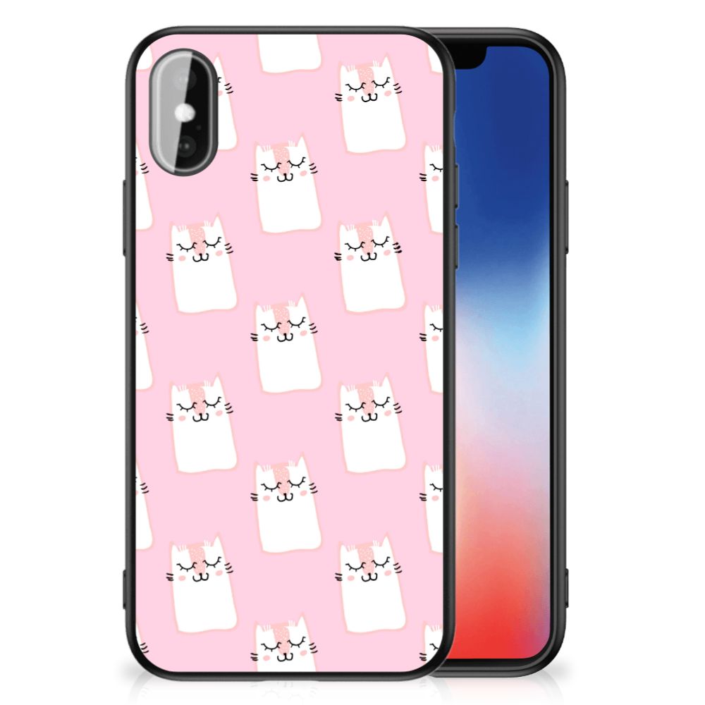 iPhone X | Xs Dierenprint Telefoonhoesje Sleeping Cats