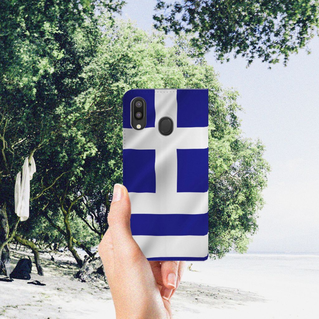 Samsung Galaxy M20 Standcase Griekenland