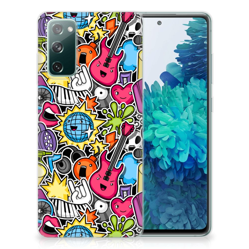 Samsung Galaxy S20 FE Silicone Back Cover Punk Rock