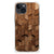 Stevig Telefoonhoesje voor iPhone 15 Wooden Cubes B2C Telecom