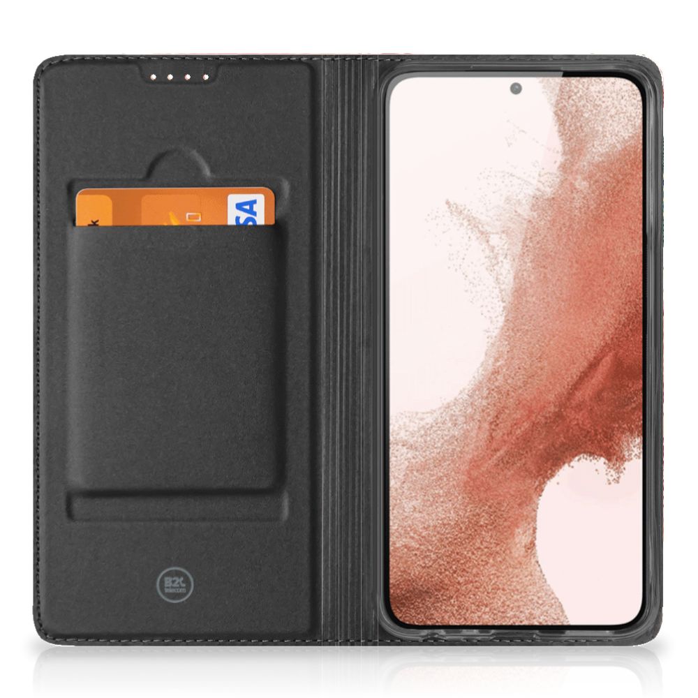 Hoesje maken voor Samsung Galaxy S23 Pink Peacock