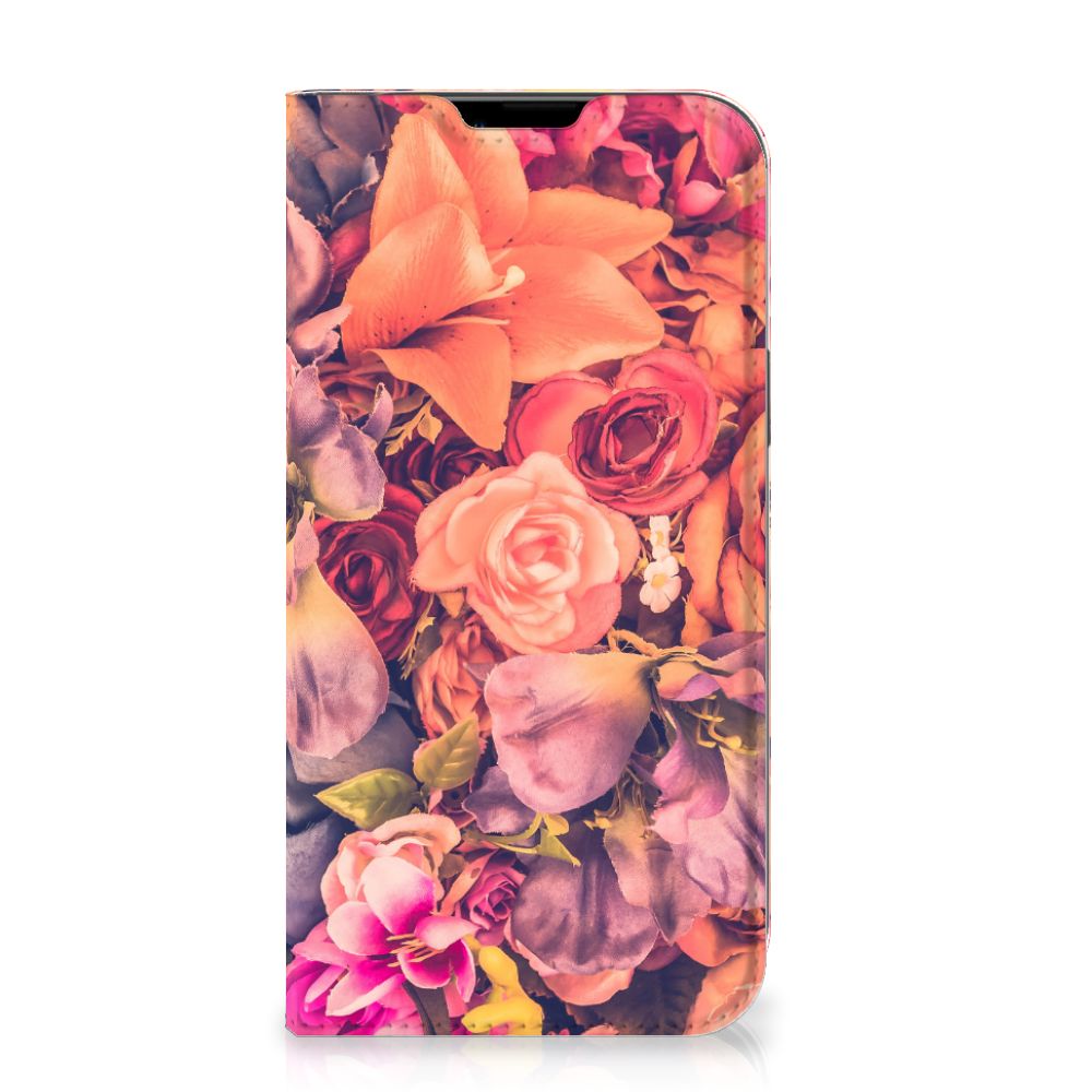 iPhone 14 Plus Smart Cover Bosje Bloemen