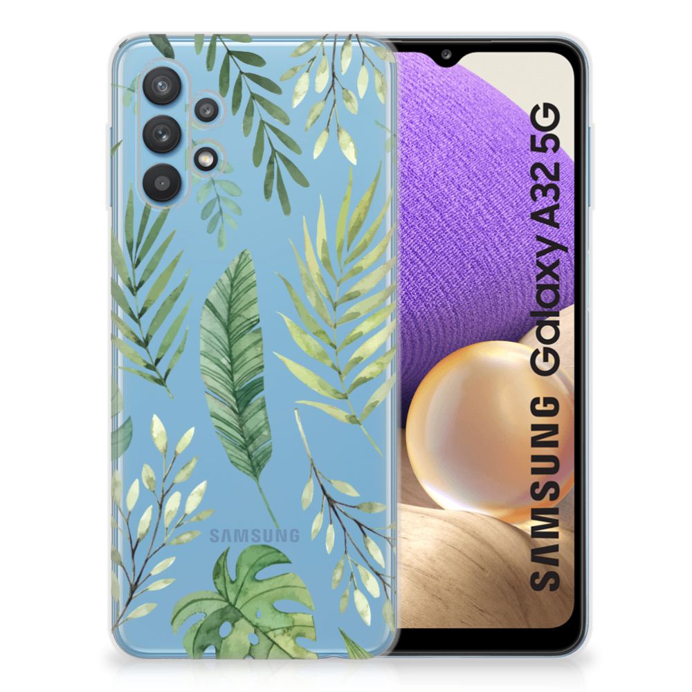 Samsung Galaxy A32 5G TPU Case Leaves