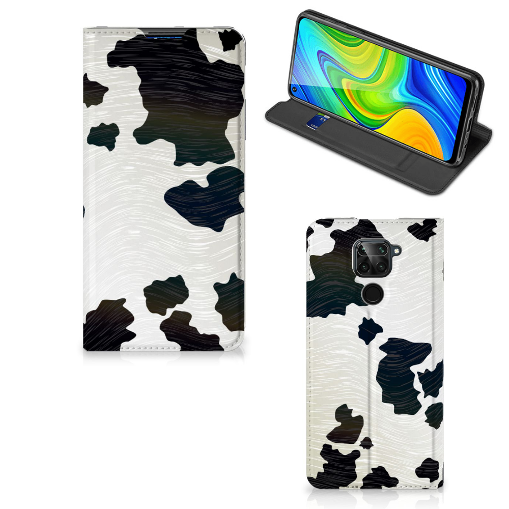 Xiaomi Redmi Note 9 Hoesje maken Koeienvlekken - B2C Telecom
