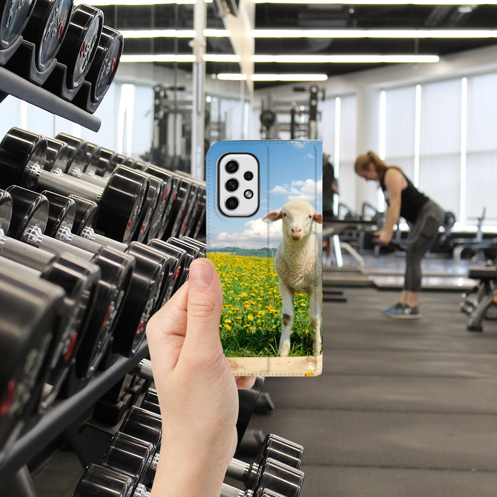 Samsung Galaxy A23 Hoesje maken Schaap en Lammetje - B2C Telecom
