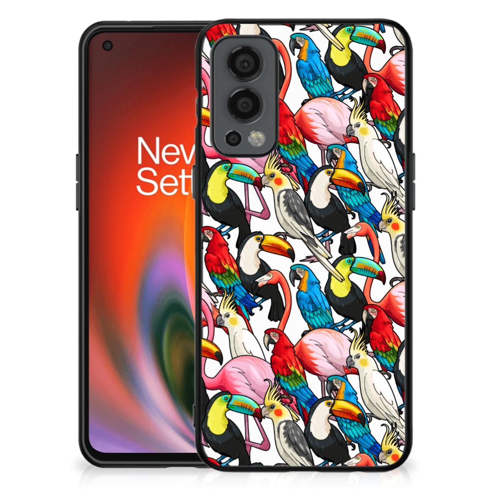 OnePlus Nord 2 Dierenprint Telefoonhoesje Birds