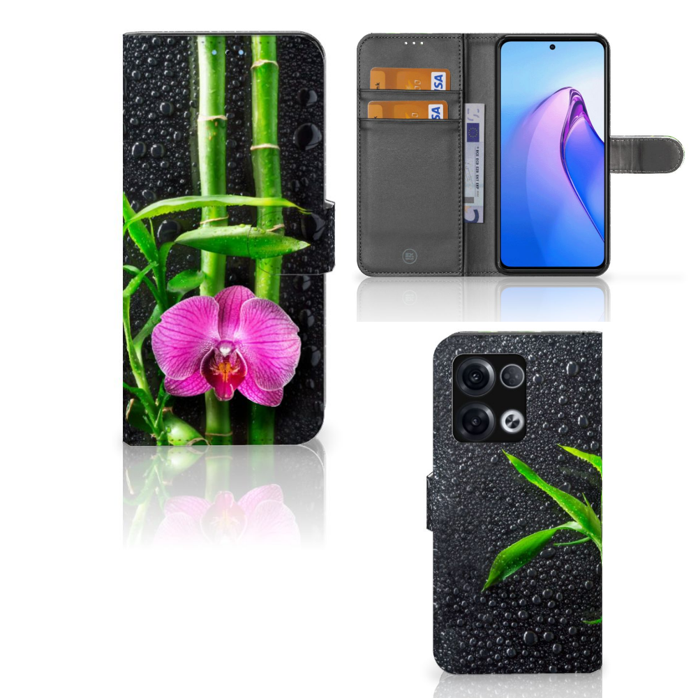 OPPO Reno8 Pro Hoesje Orchidee